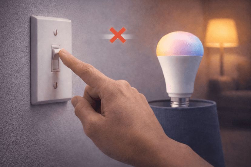 Slimme lamp werkt niet met schakelaar? Dit is waarom (+ oplossingen) – 2026
