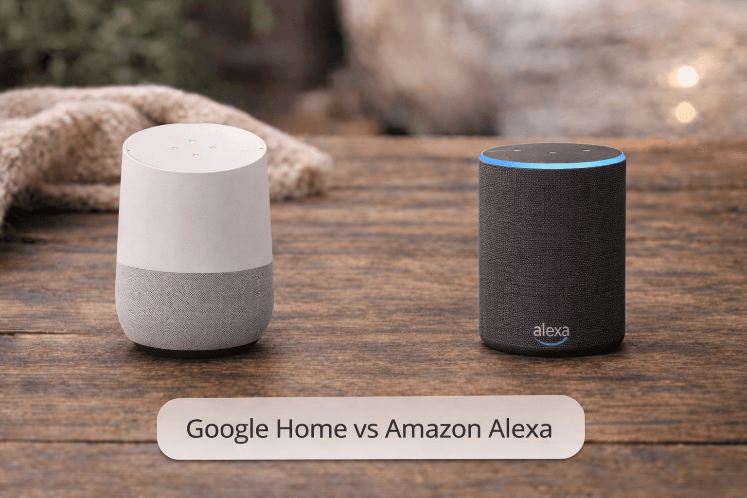 Google Home vs Amazon Alexa: welk smart home systeem past bij jou?