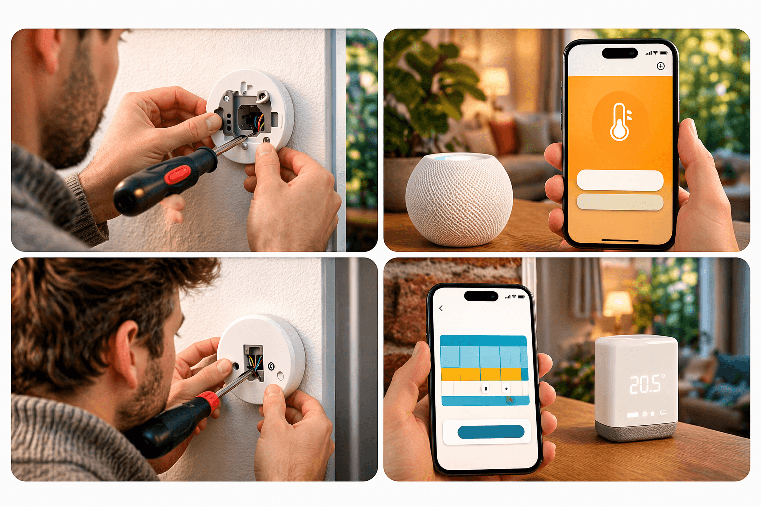 Hoe stel je een slimme thermostaat in? (stap voor stap)