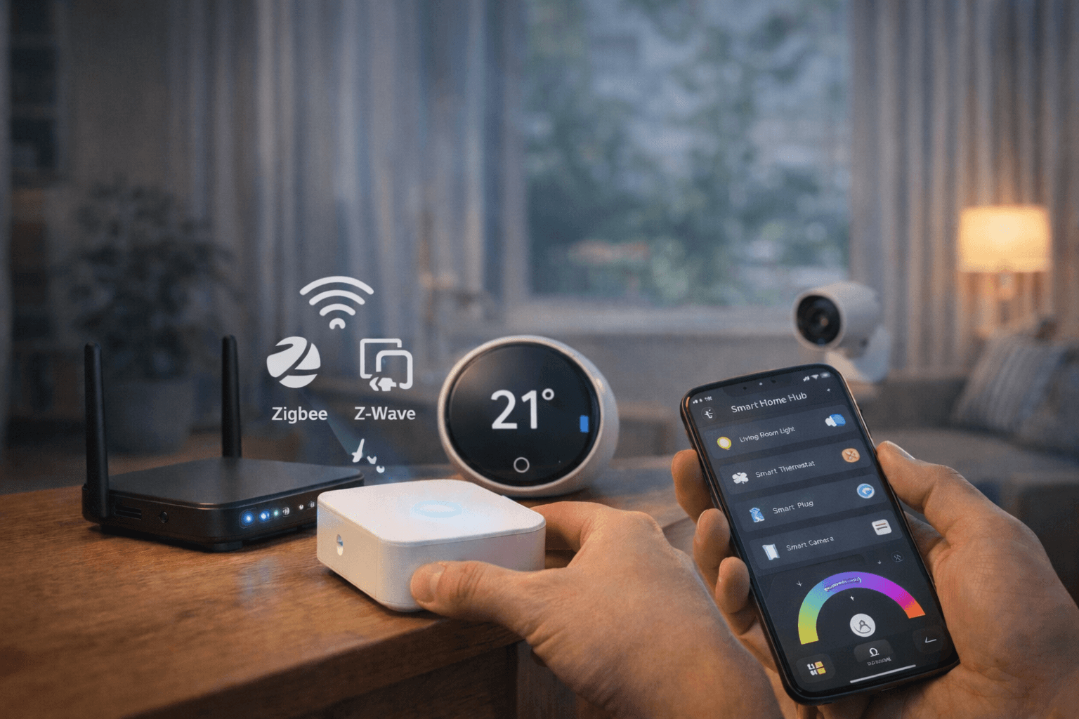 Hoe installeer je een smart home hub?