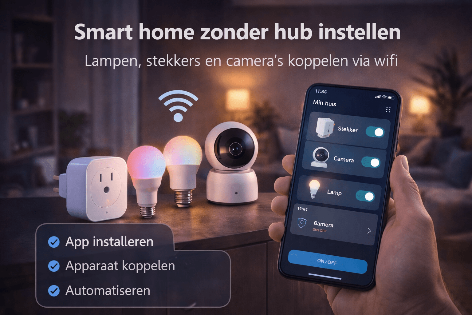 Smart home zonder hub instellen: zo werkt het stap voor stap