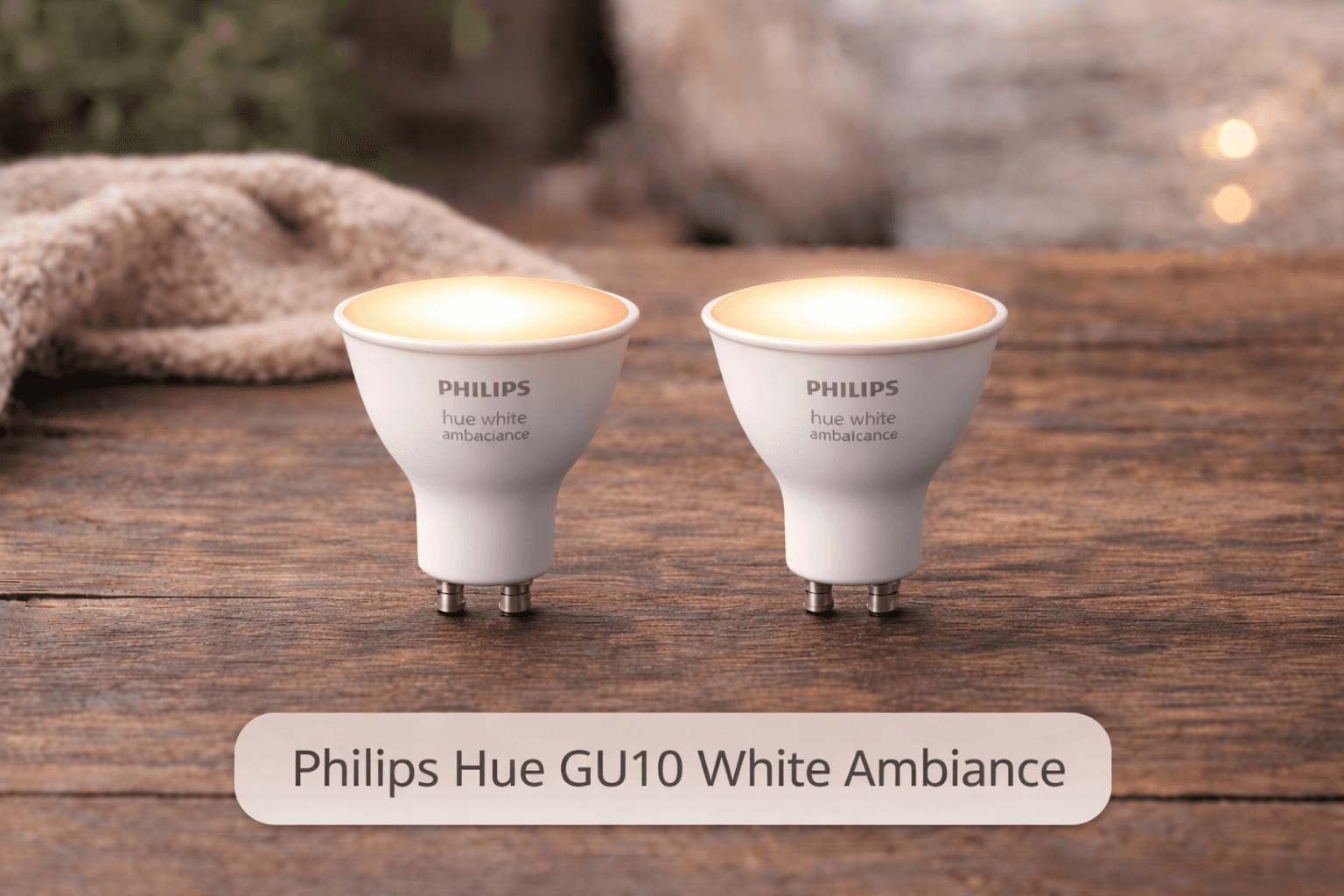 Philips Hue GU10 White Ambiance (2-pack)