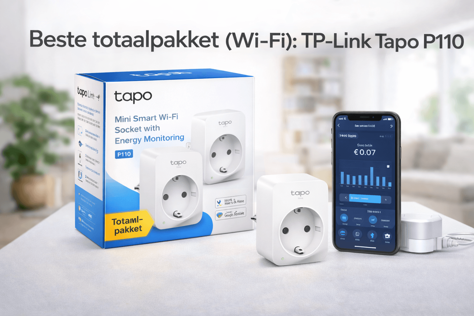 Beste totaalpakket (Wi-Fi): TP-Link Tapo P110