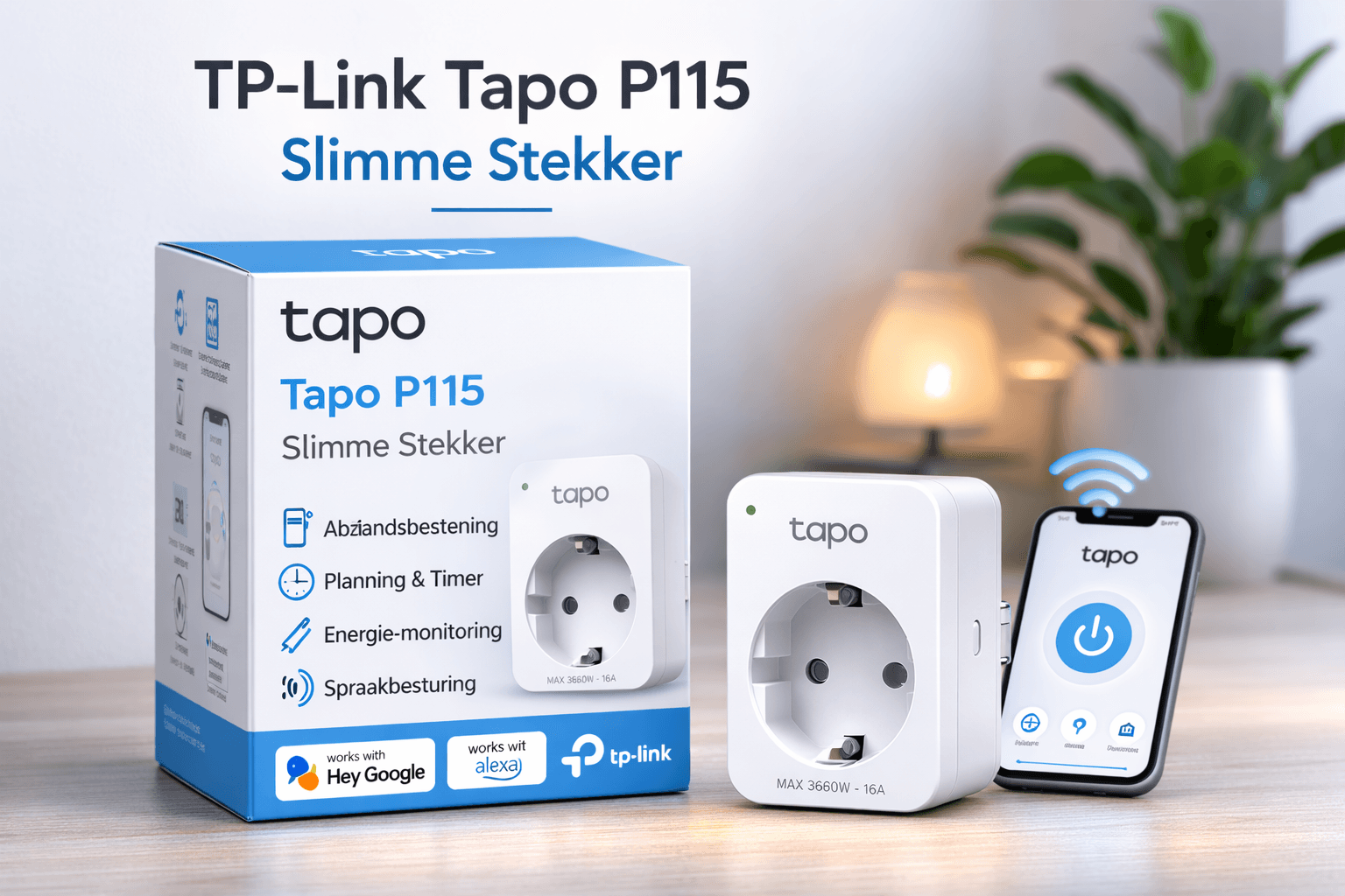 TP-Link Tapo P115 Slimme Stekker
