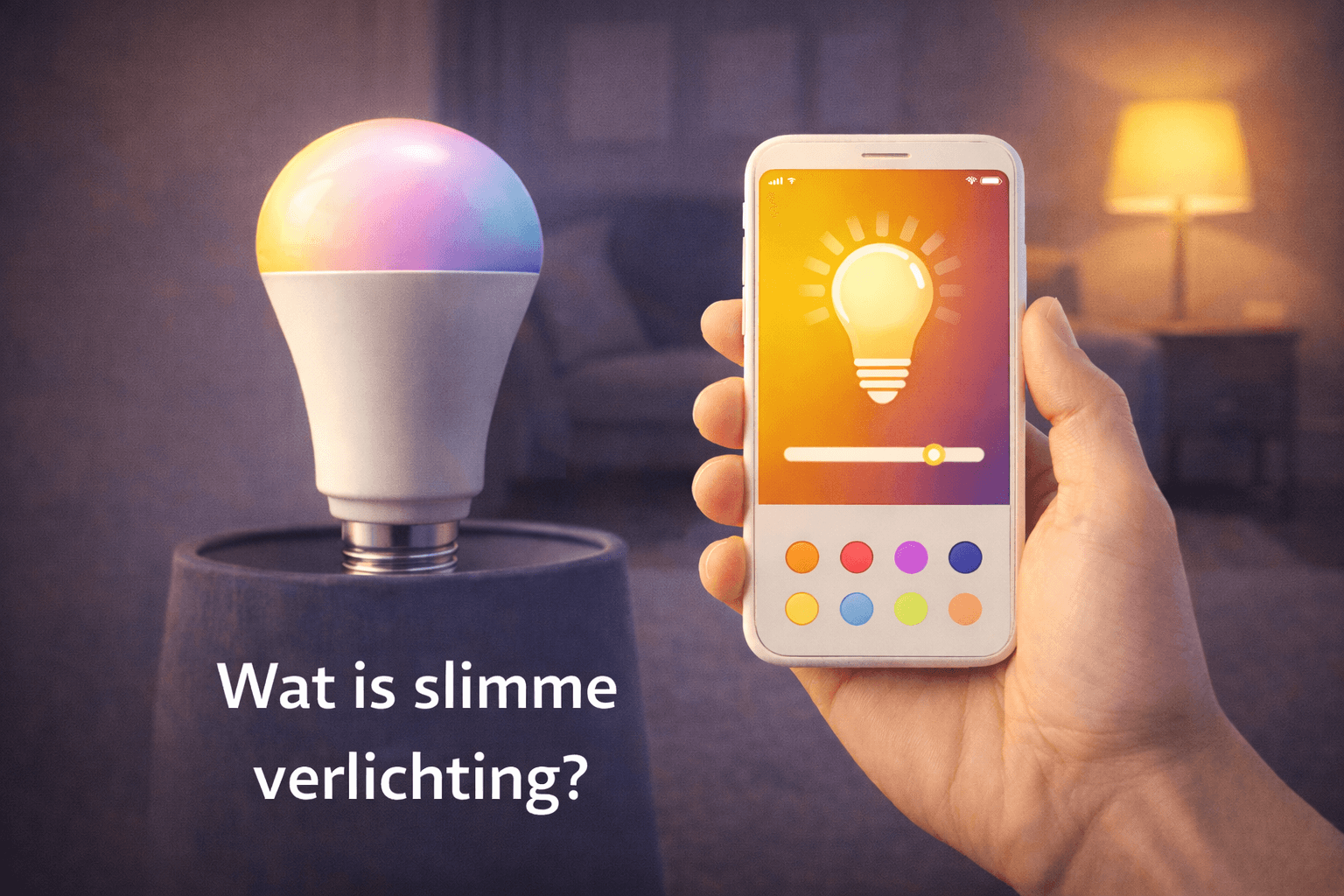 Wat is slimme verlichting?