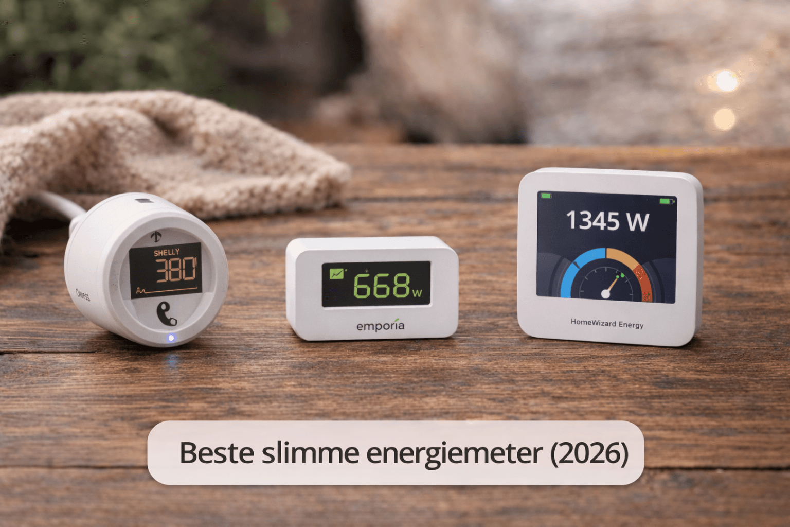 Beste slimme energiemeter (2026)