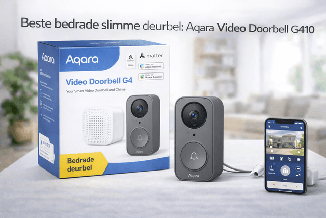 Aqara Video Doorbell G410 (Grijs) slim product